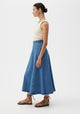 Amiko Denim Skirt_Blue