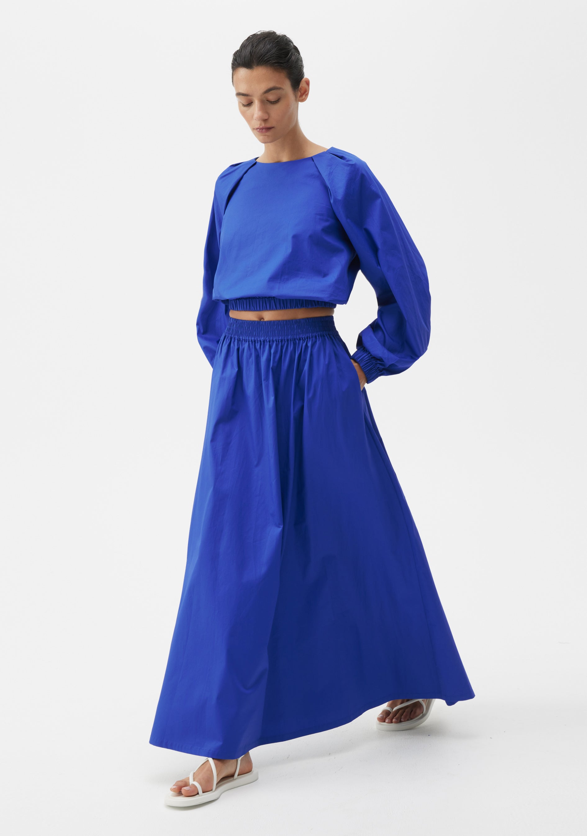 Ari Skirt_Cobalt