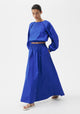 Ari Skirt_Cobalt