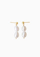 Giselle Pearl Earrings_Gold