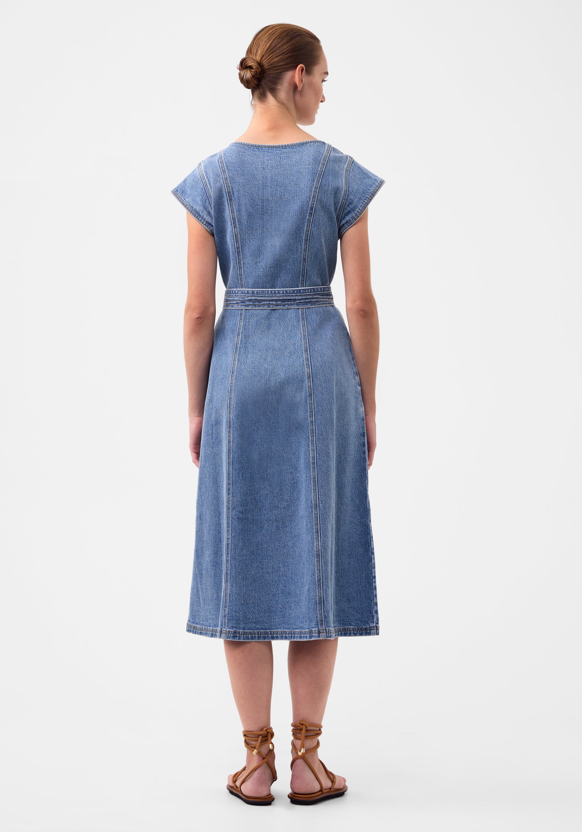 Hunter Denim Dress_Blue