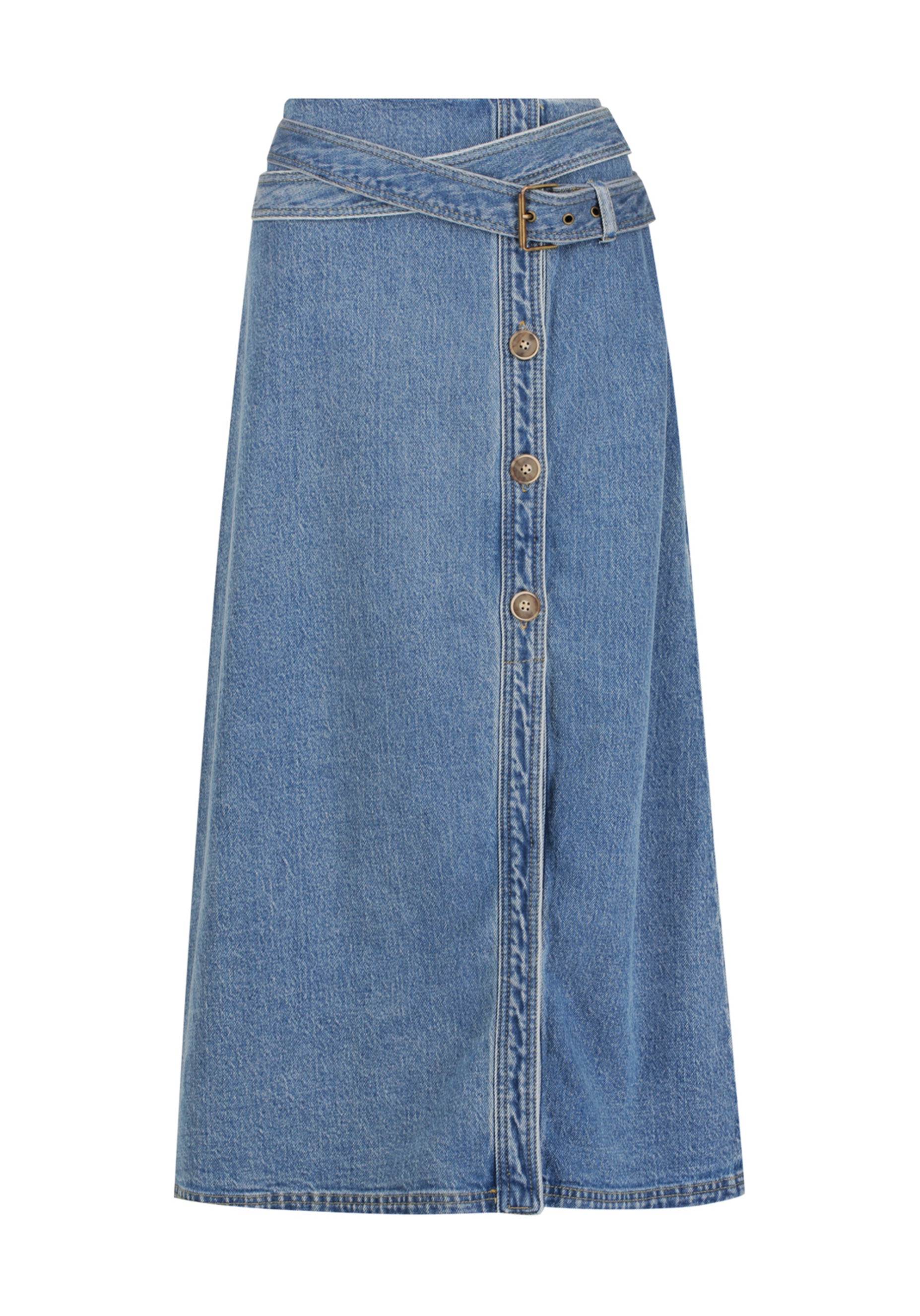 Hunter Denim Skirt_Blue