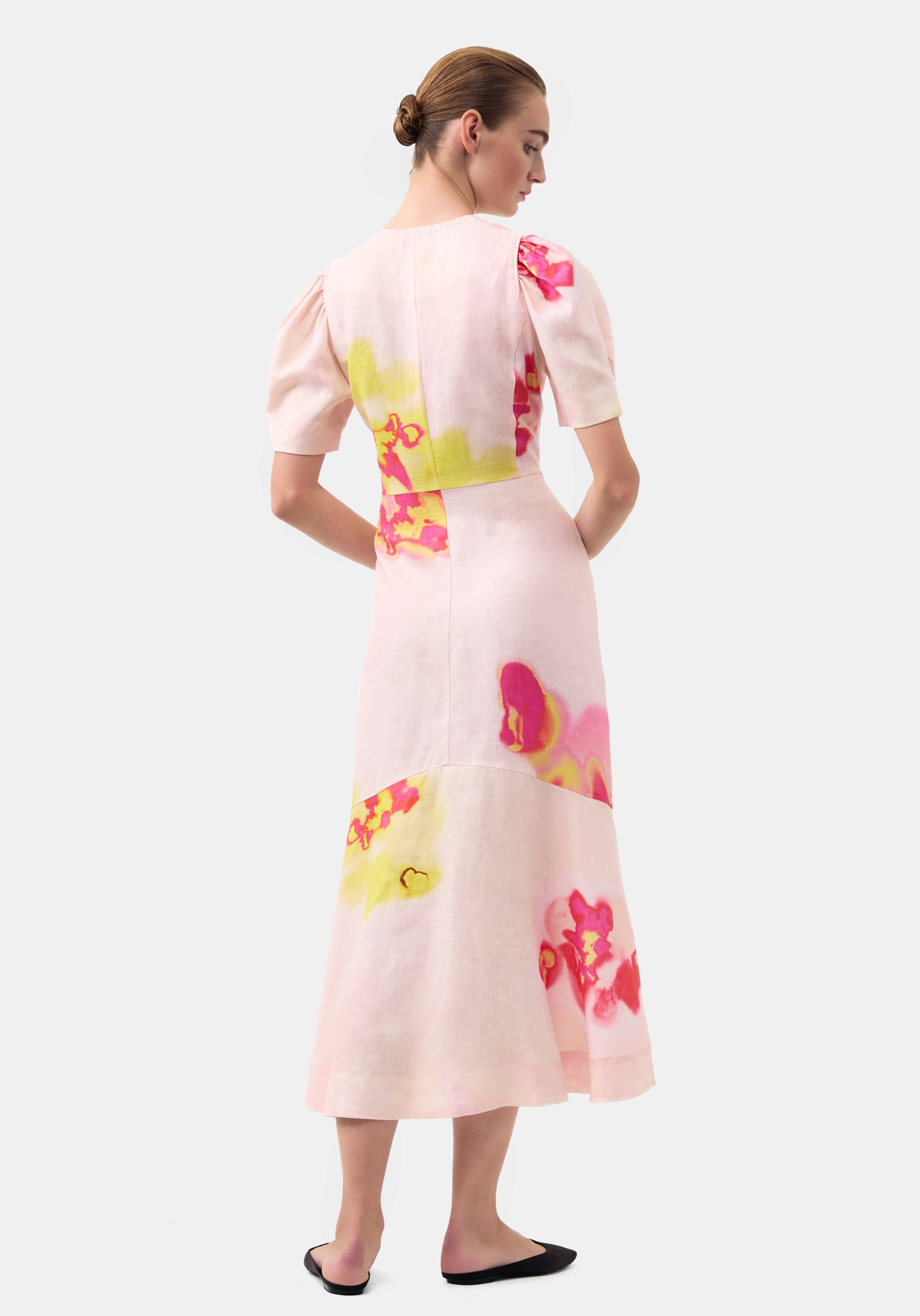 Monroe Linen Midi Dress_Print