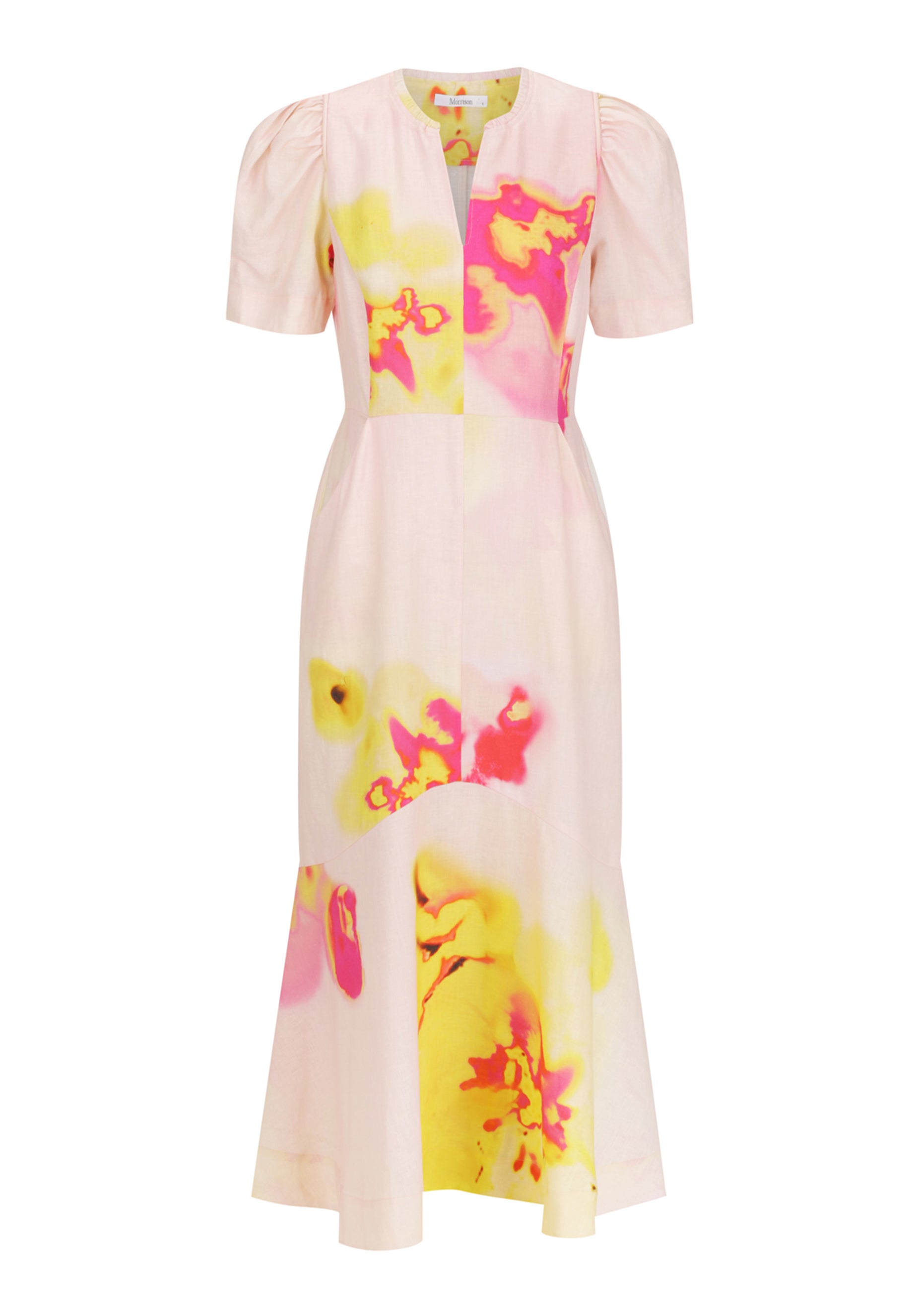 Monroe Linen Midi Dress_Print