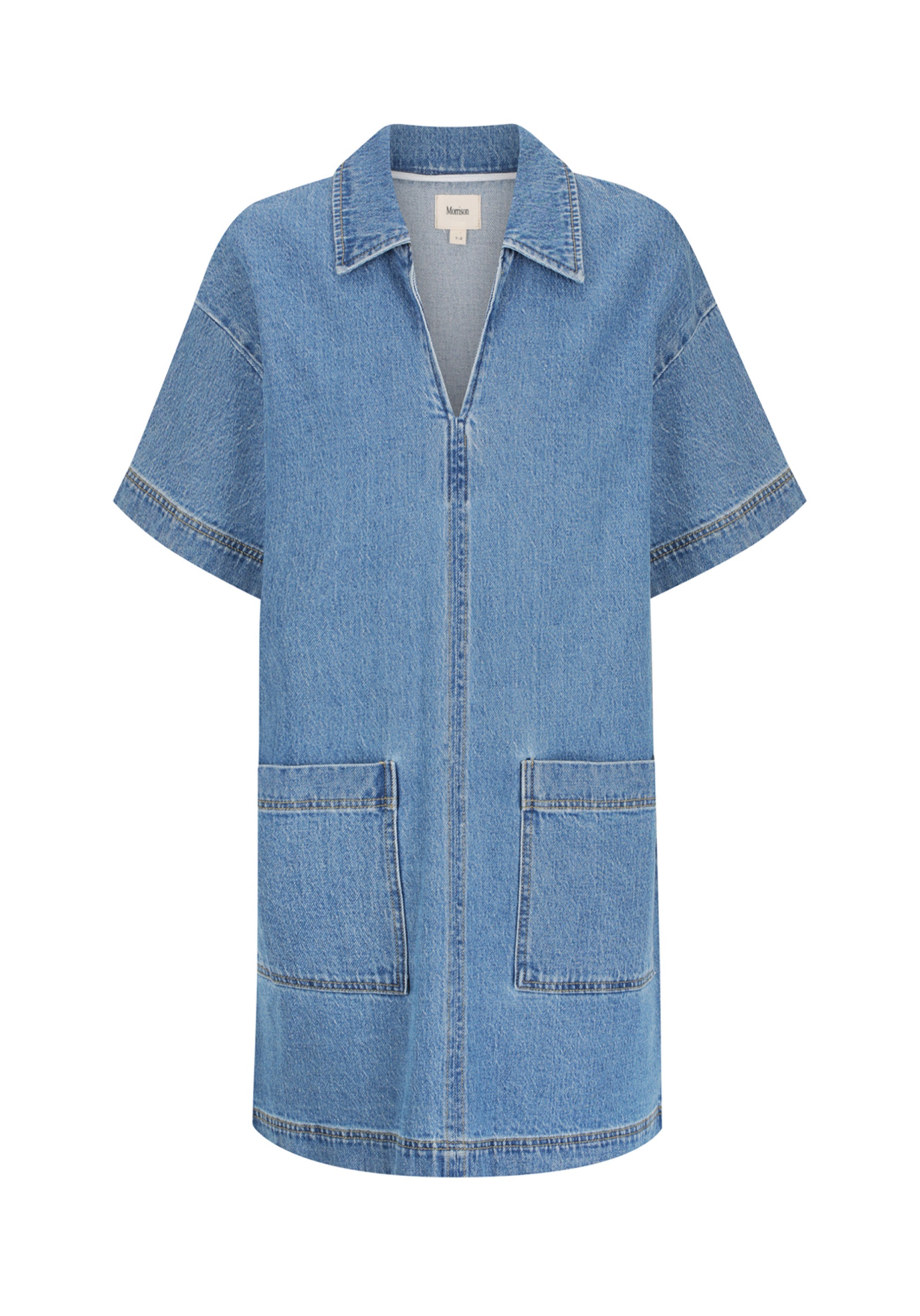 Romeo Denim Dress_Blue