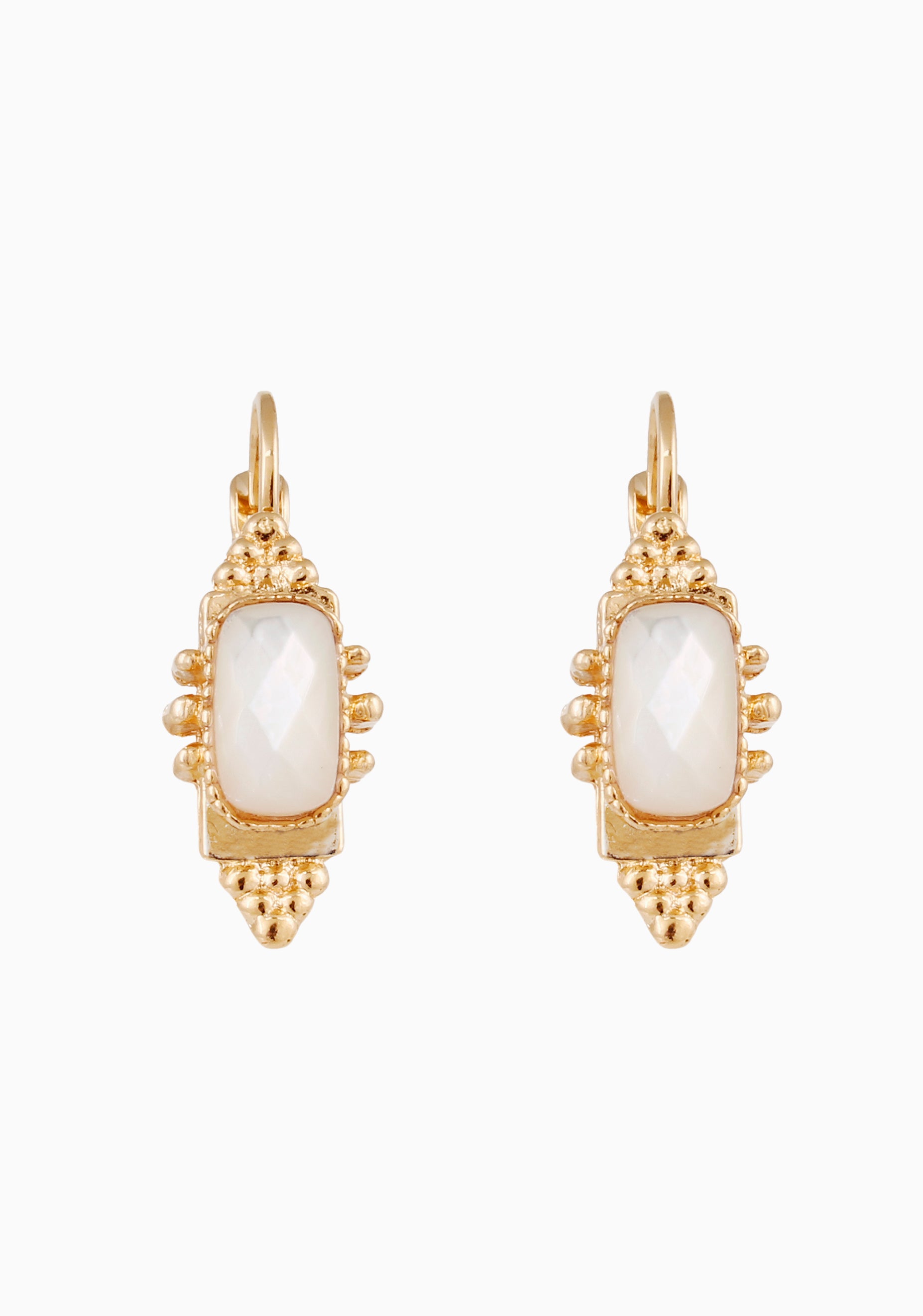 Serti Talisman Earrings_Pearl