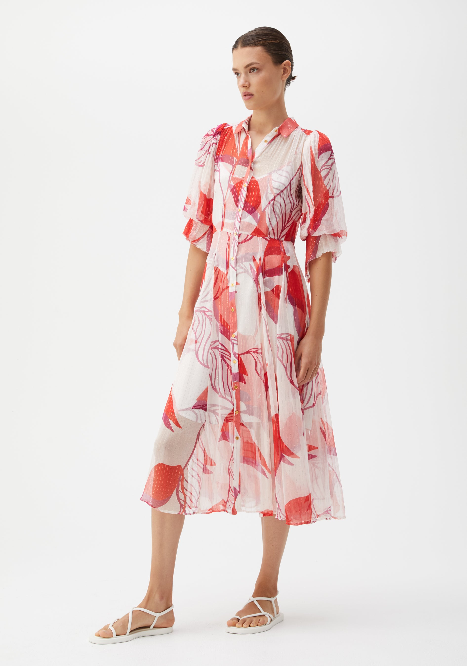 Verona Lurex Dress_Print