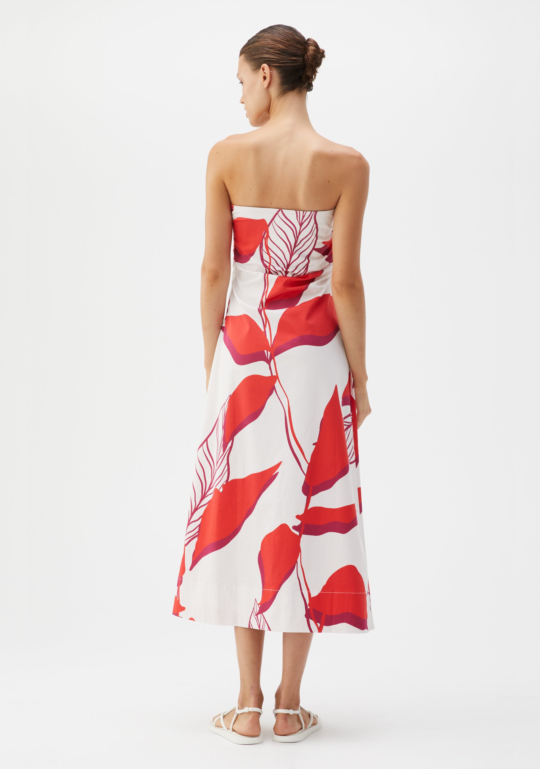 Verona Strapless Dress_Print