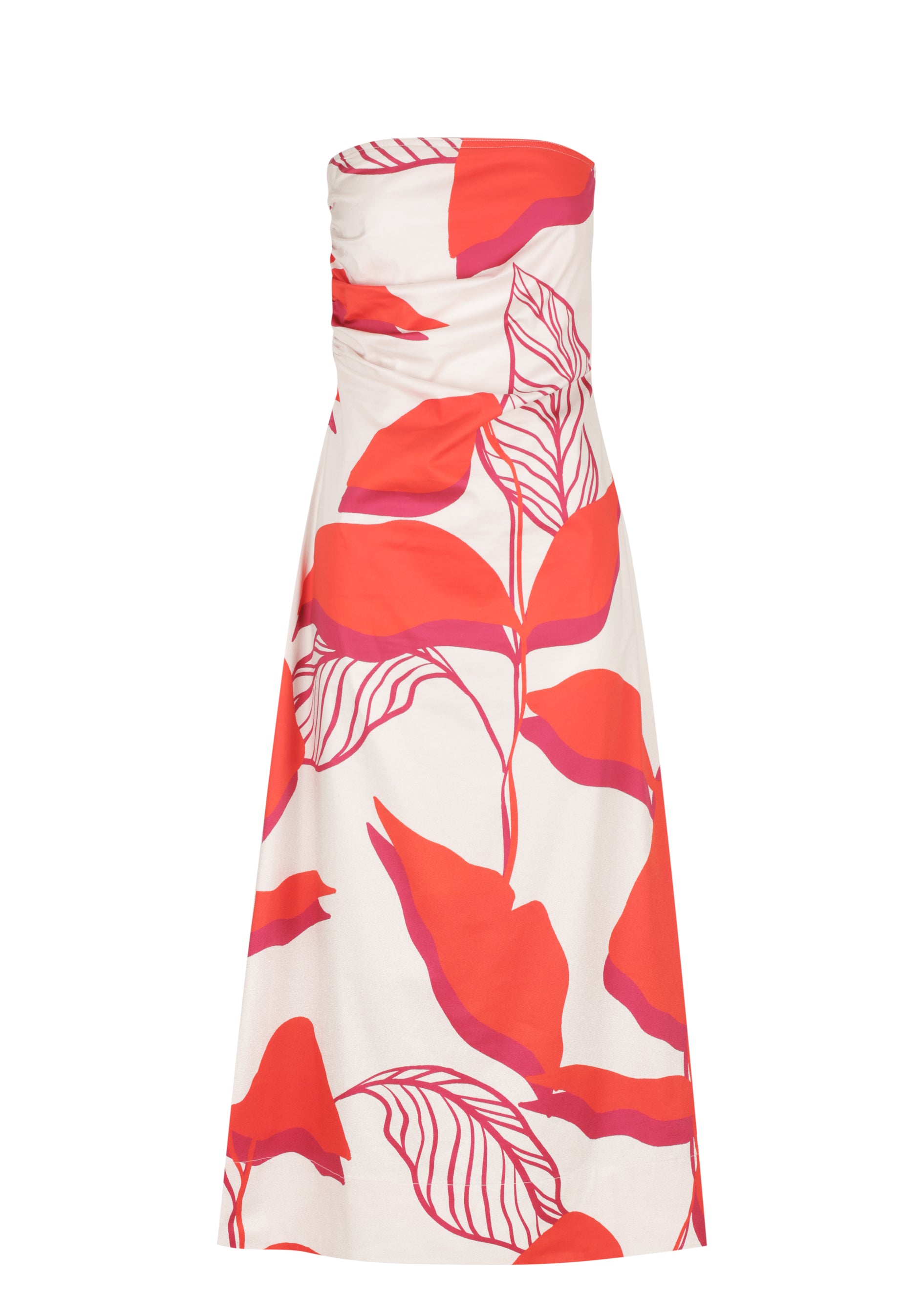 Verona Strapless Dress_Print