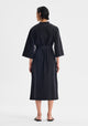 Arley Denim Shirt Dress_Black