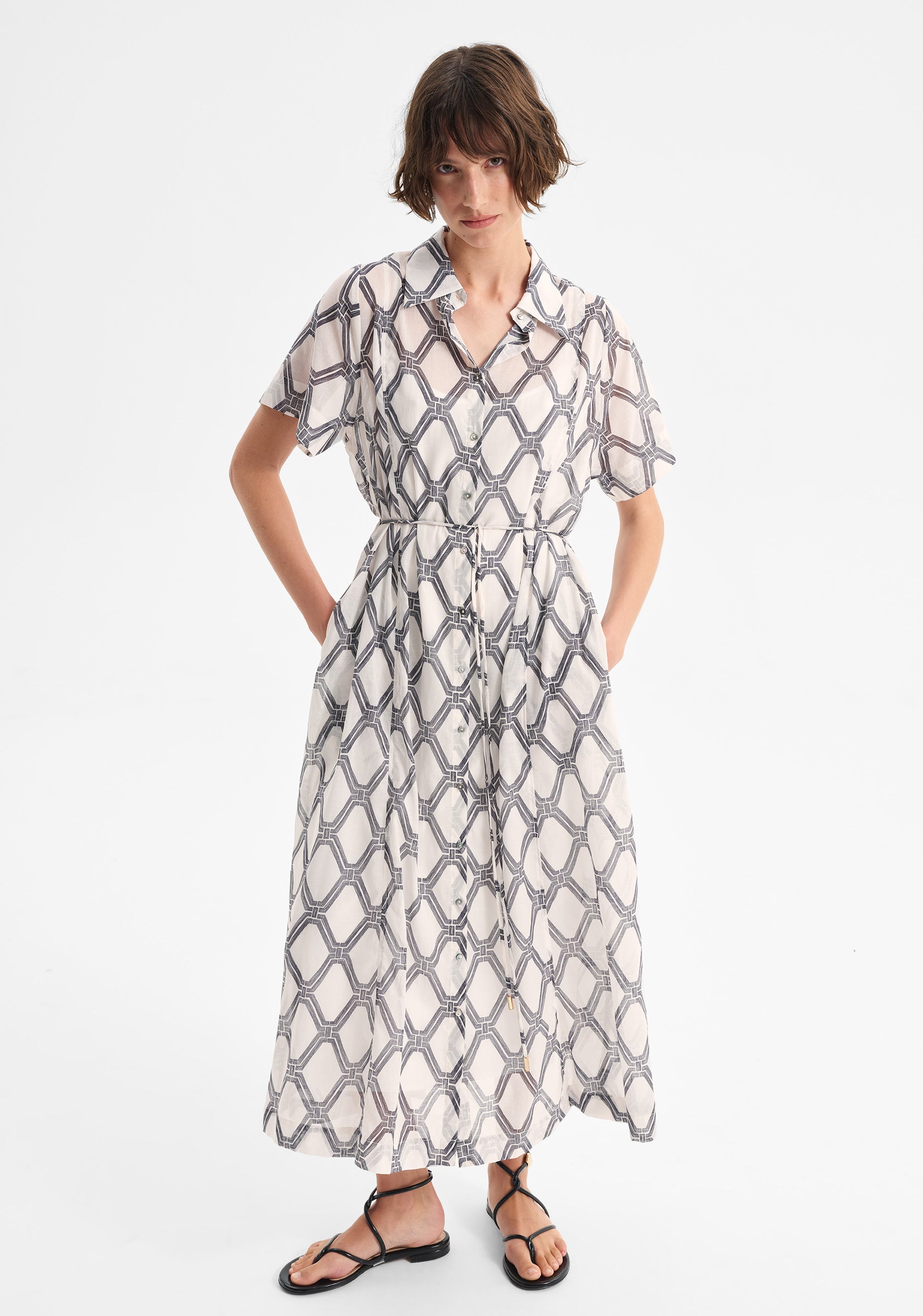 Arlo Shirt Dress_Cream
