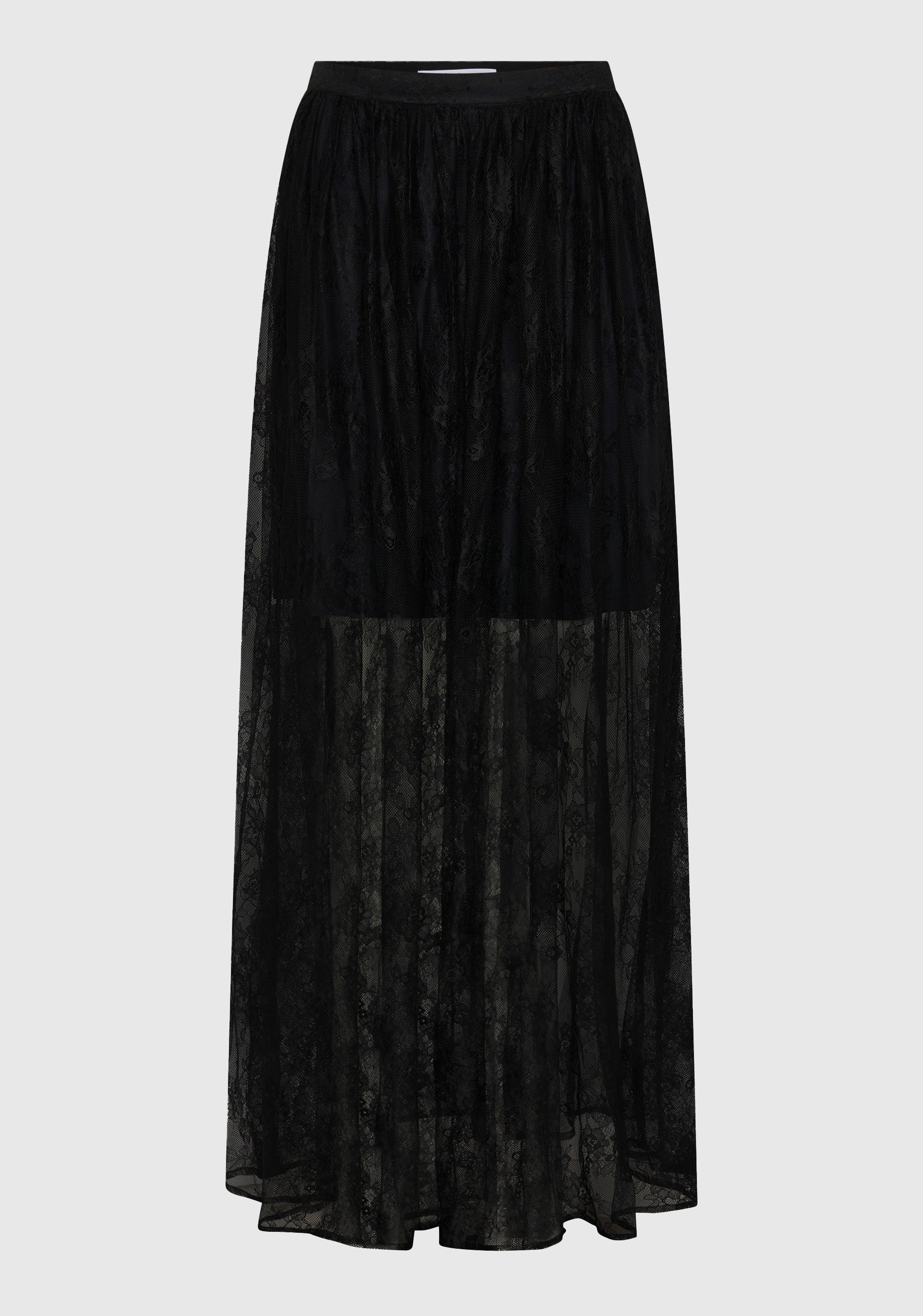 Bijoux Lace Skirt_Black