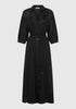 Bonita Shirt Dress_Black