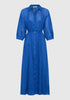 Bonita Shirt Dress_Cobalt