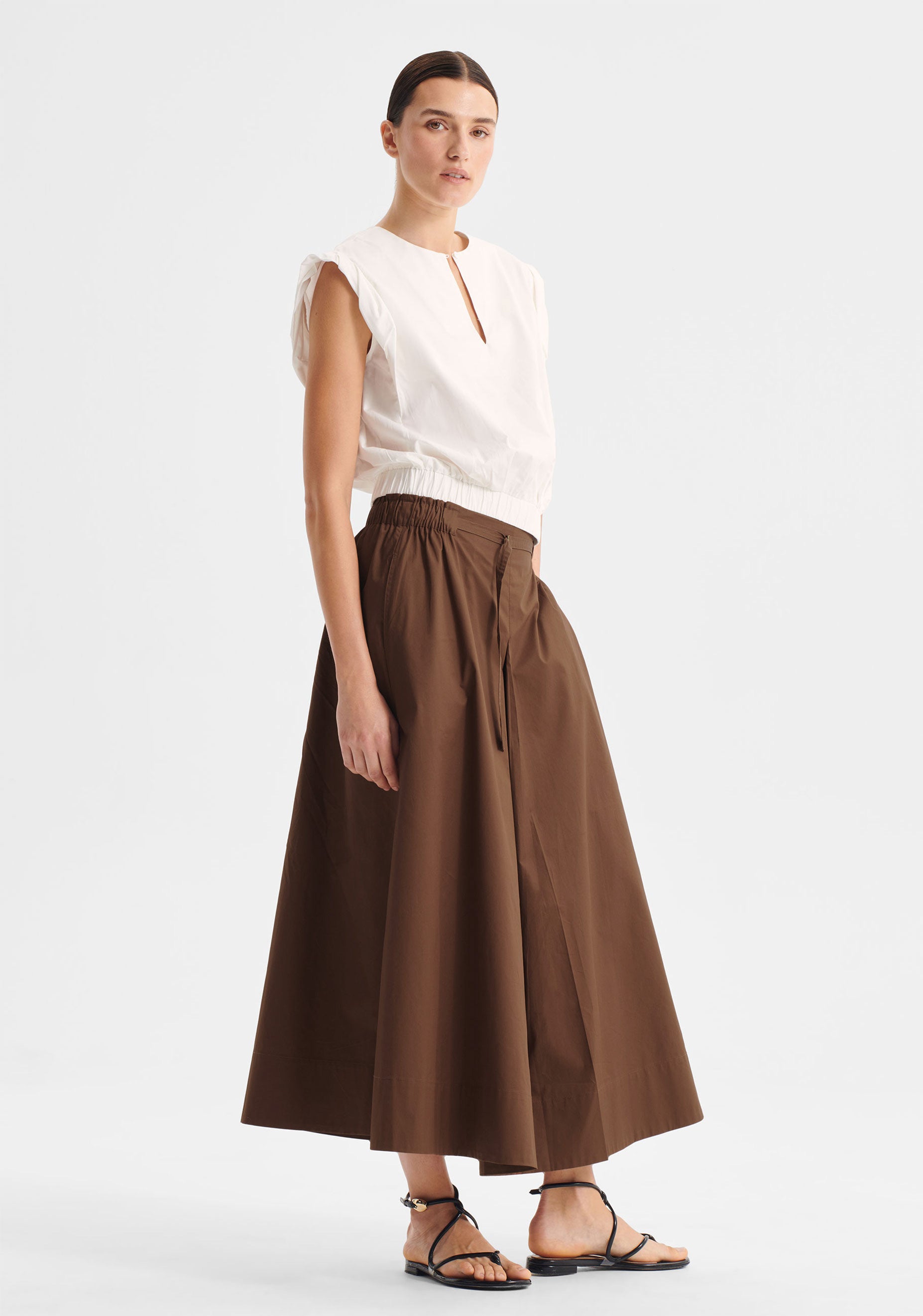 Brooks Skirt_Chocolate