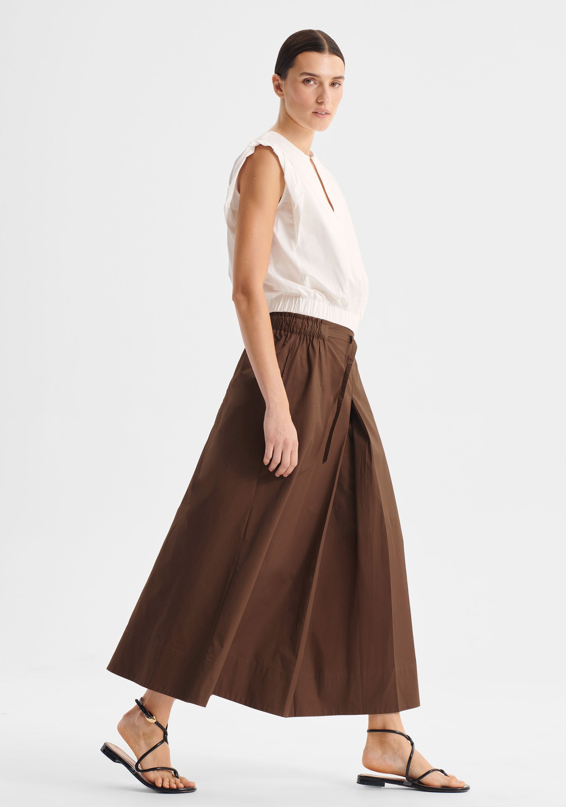 Brooks Skirt_Chocolate