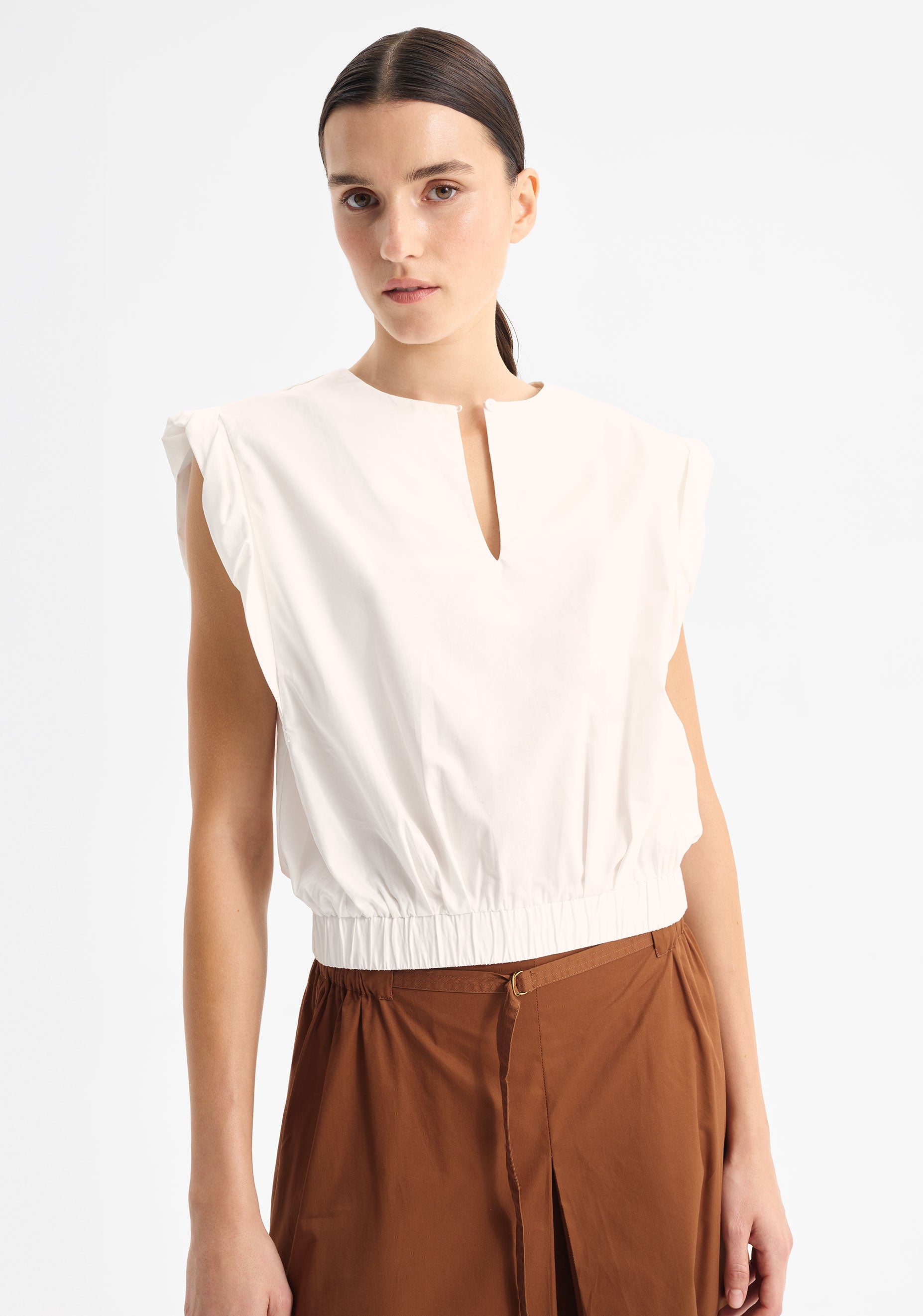 Brooks Top_White