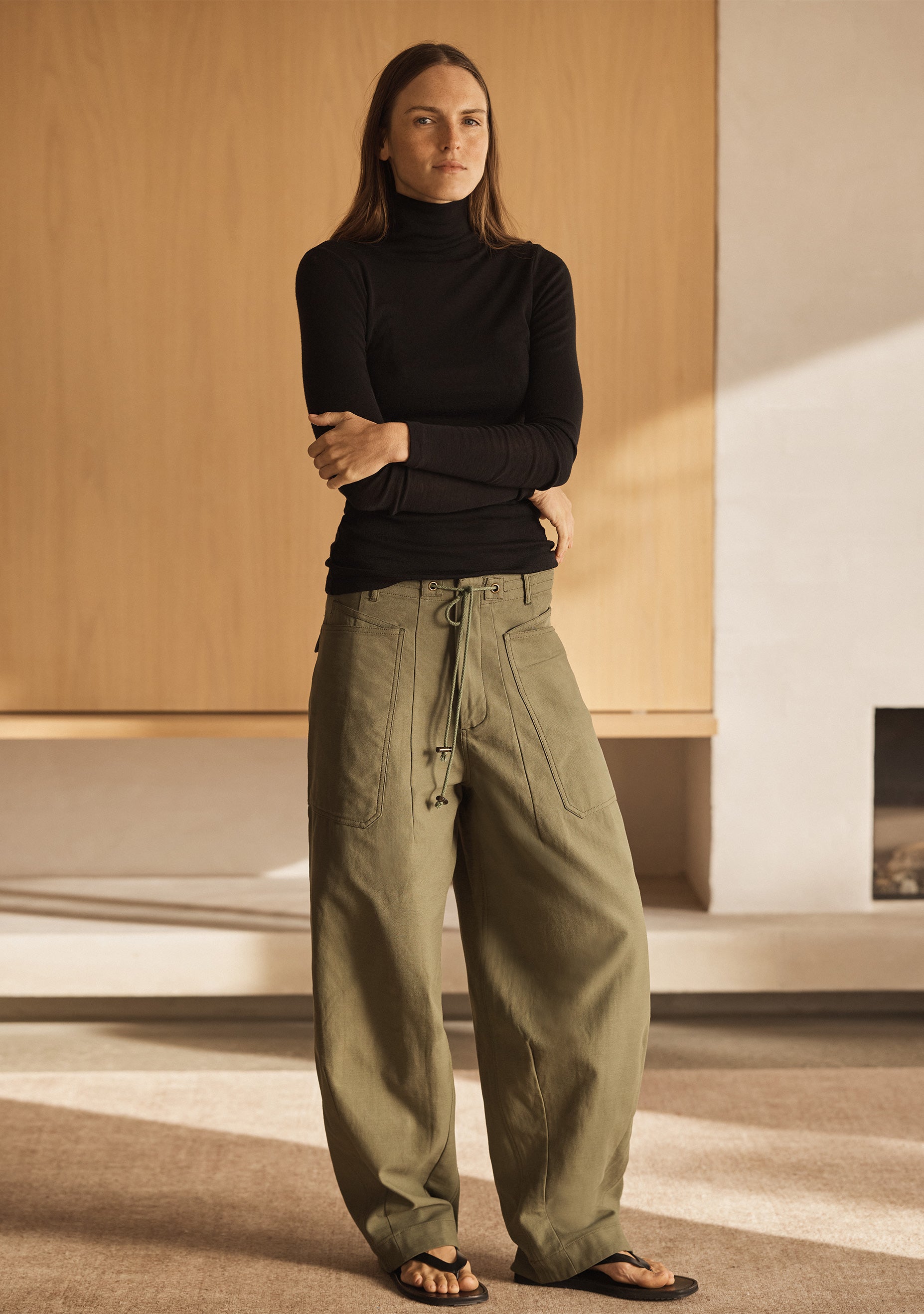 Charlie Cargo Pant_Khaki