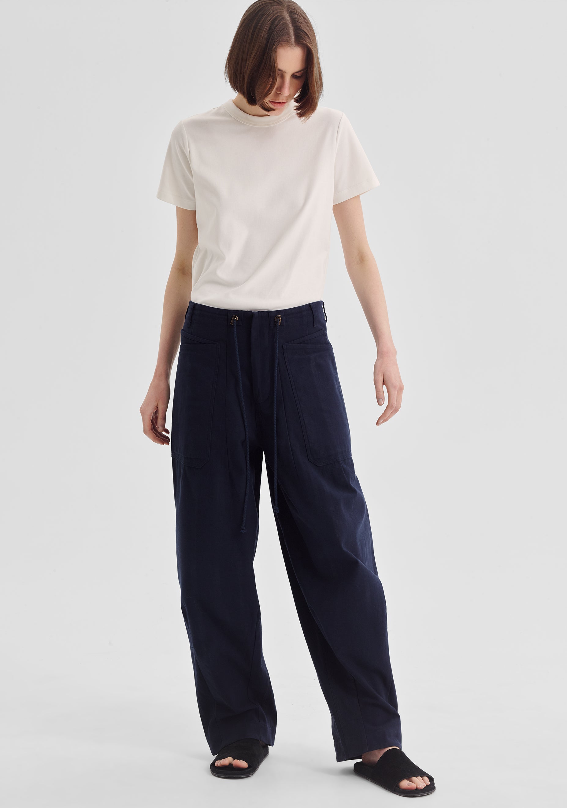 Charlie Cargo Pant Navy – Morrison