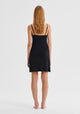 Claudio Slip Dress_Black