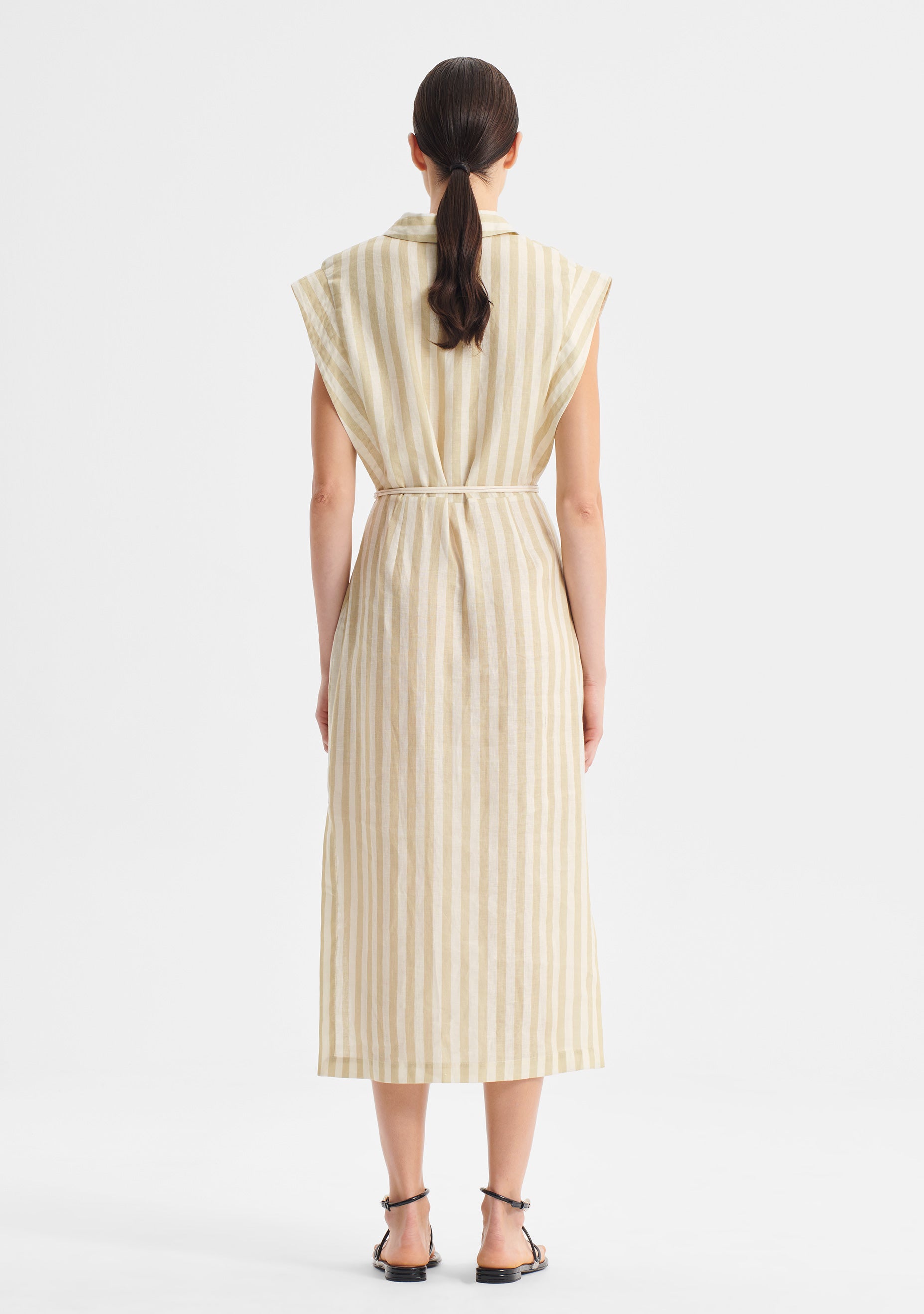 Cybil Linen Dress_Stripe