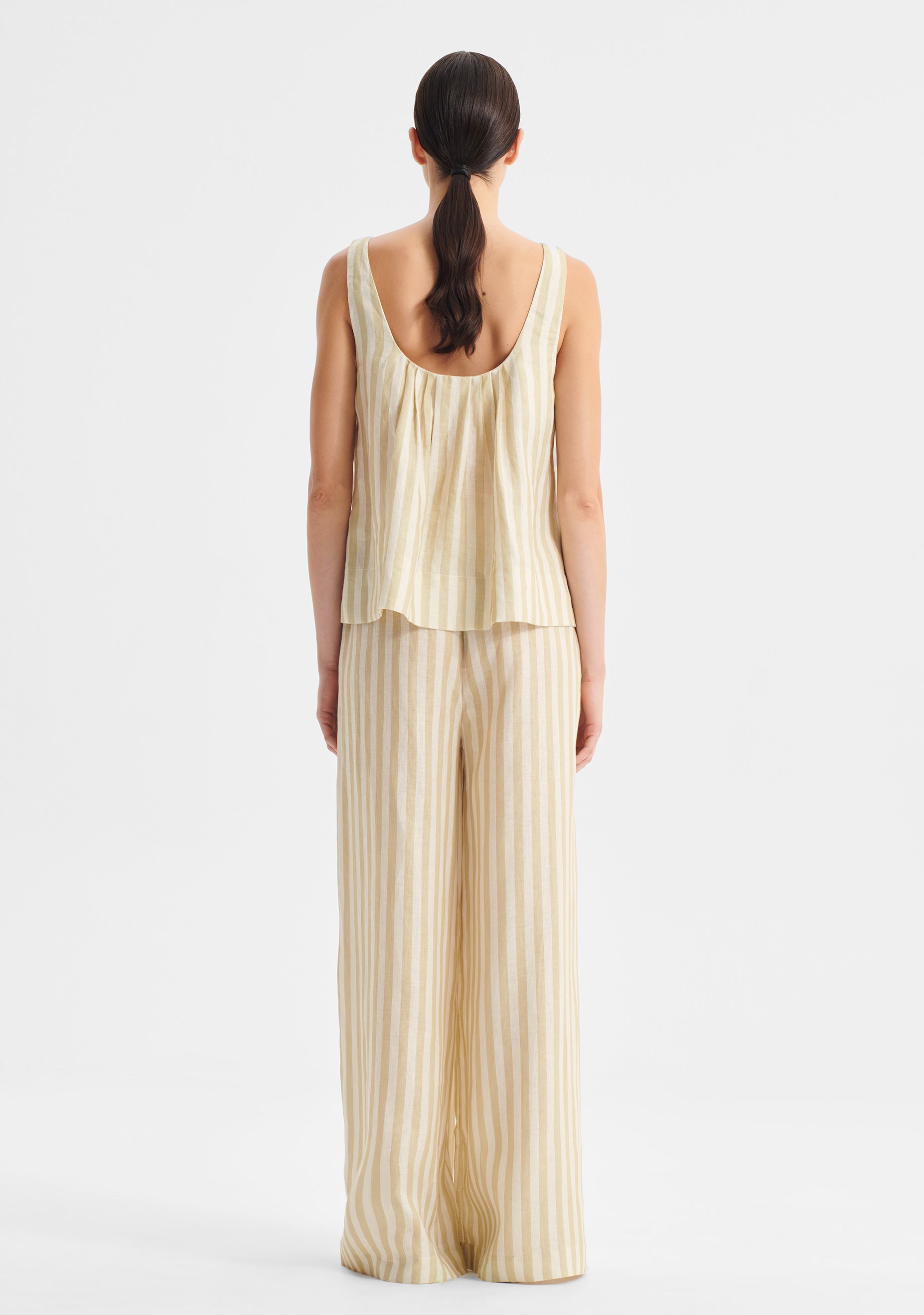 Cybil Linen Top_Stripe