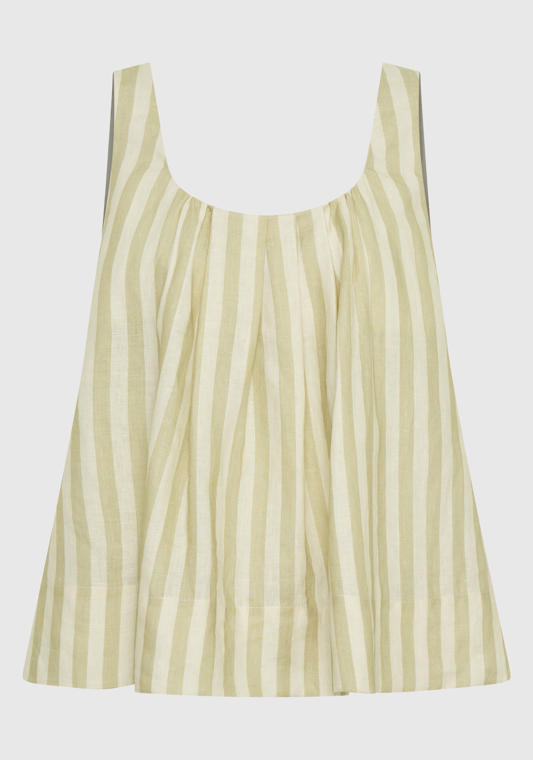 Cybil Linen Top_Stripe