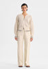 Dallas Knit Jacket_Milk