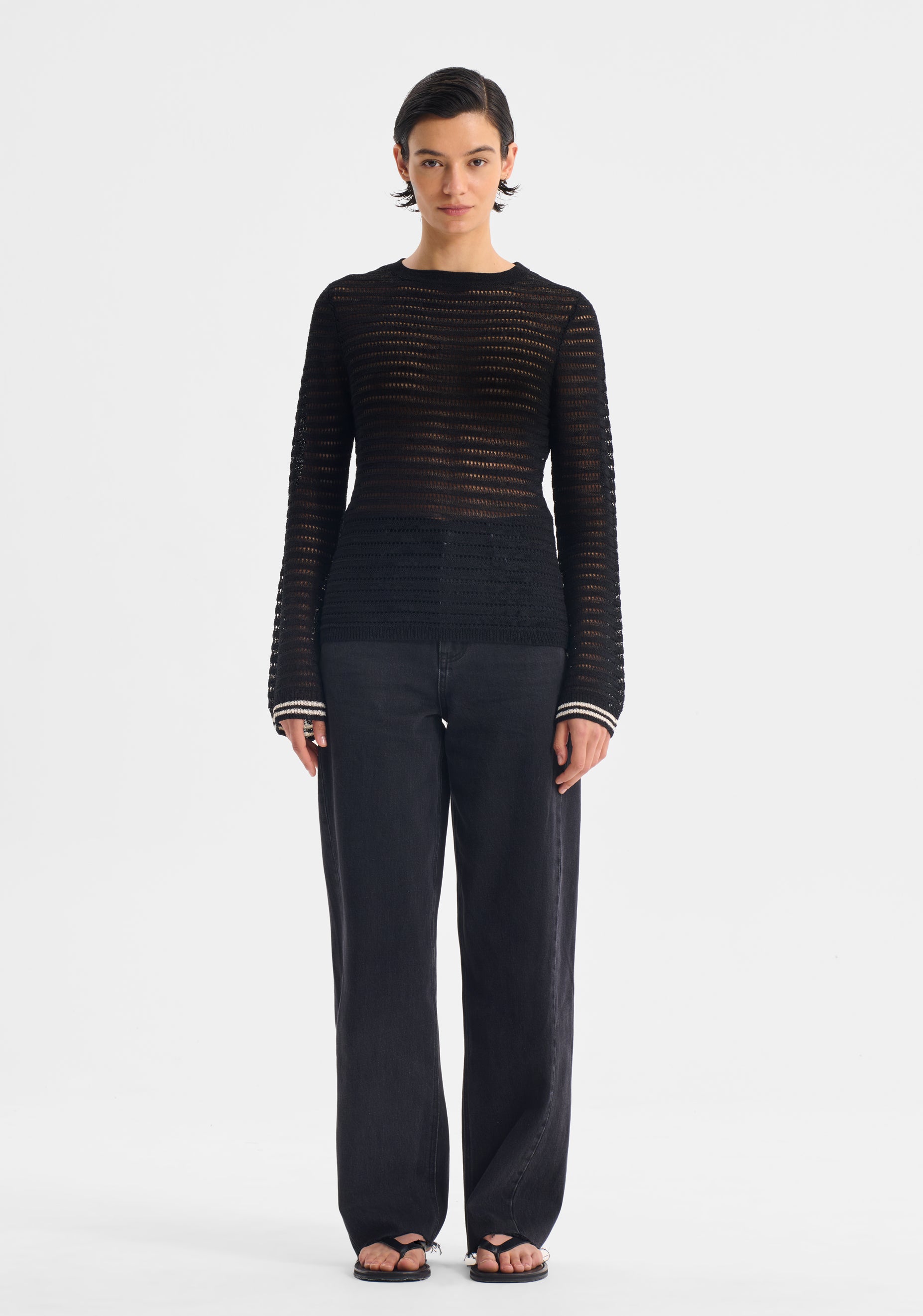 Dallas Knit Pullover_Black
