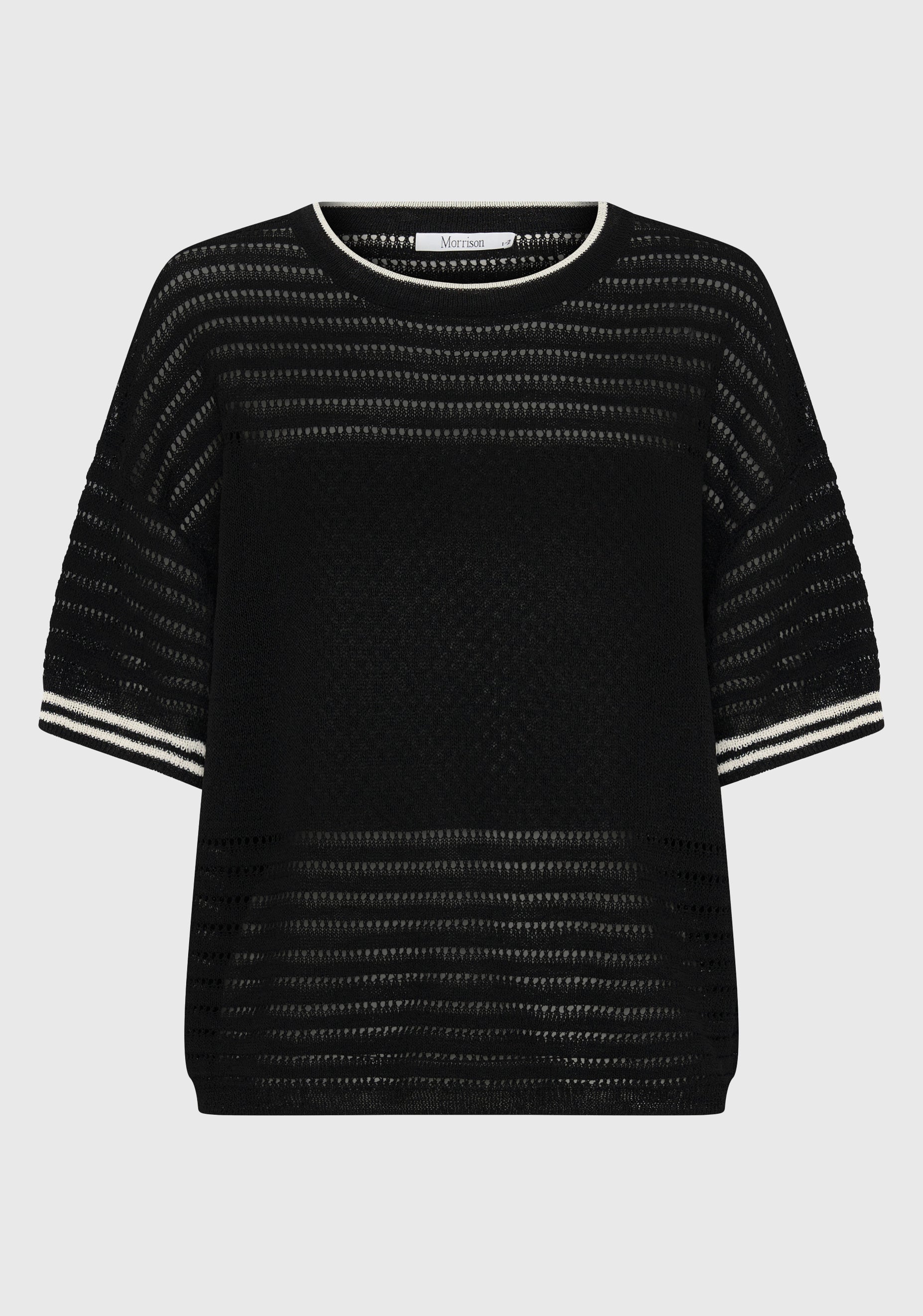 Dallas Knit Tee_Black