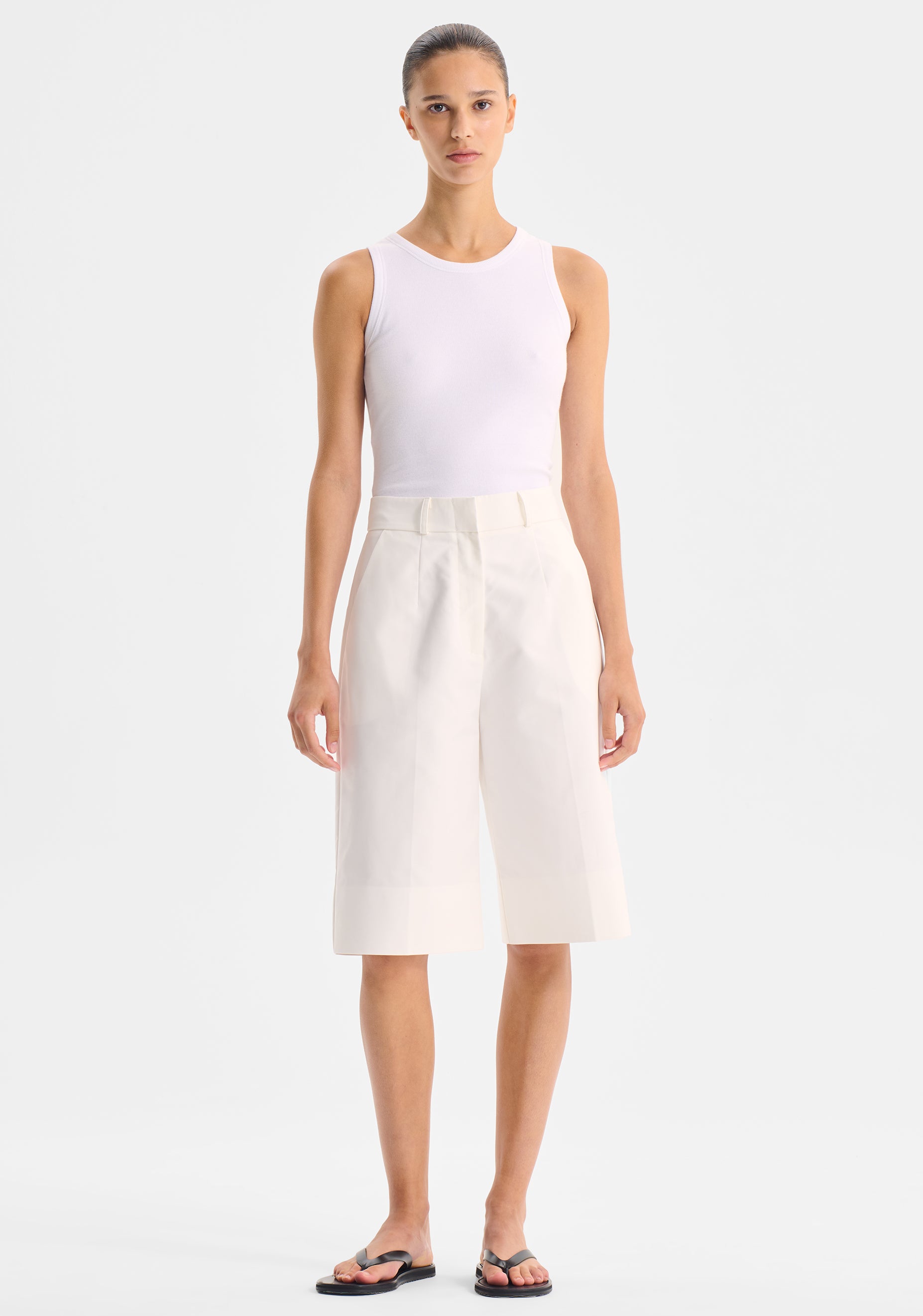 Elliott Bermuda Short_White