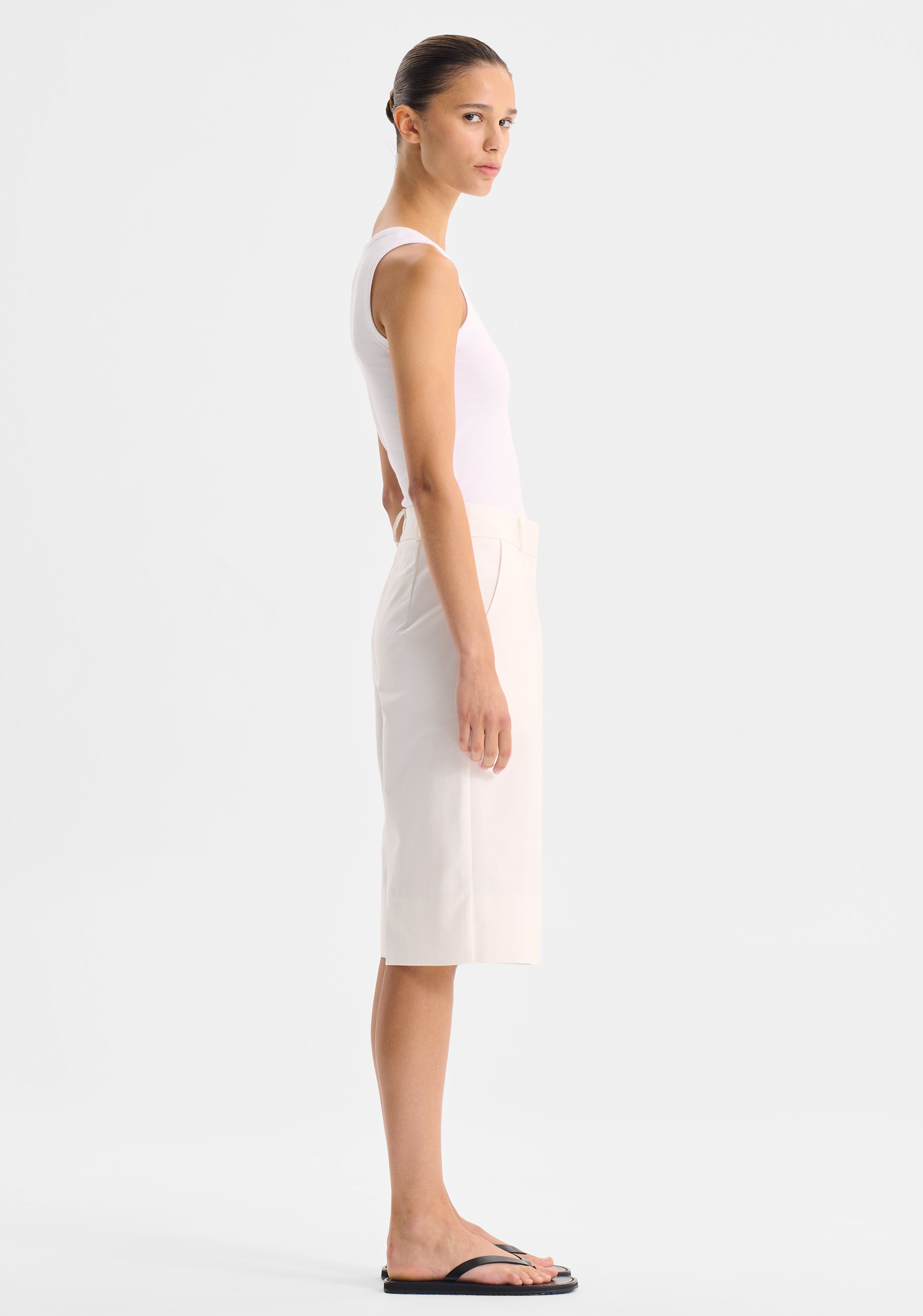 Elliott Bermuda Short_White
