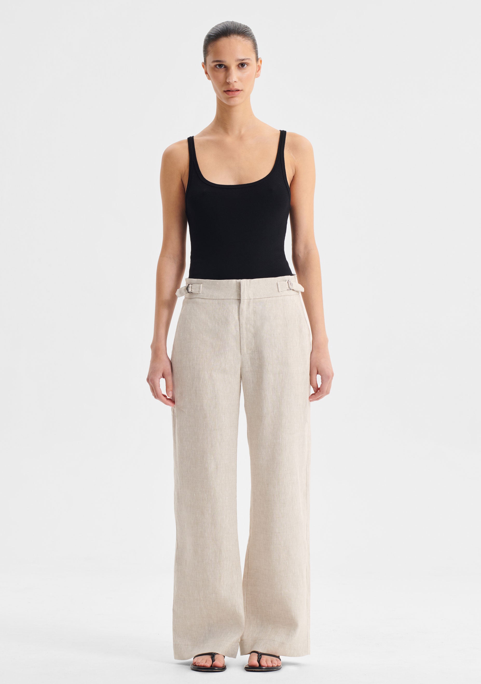 George Knit Tank_Black