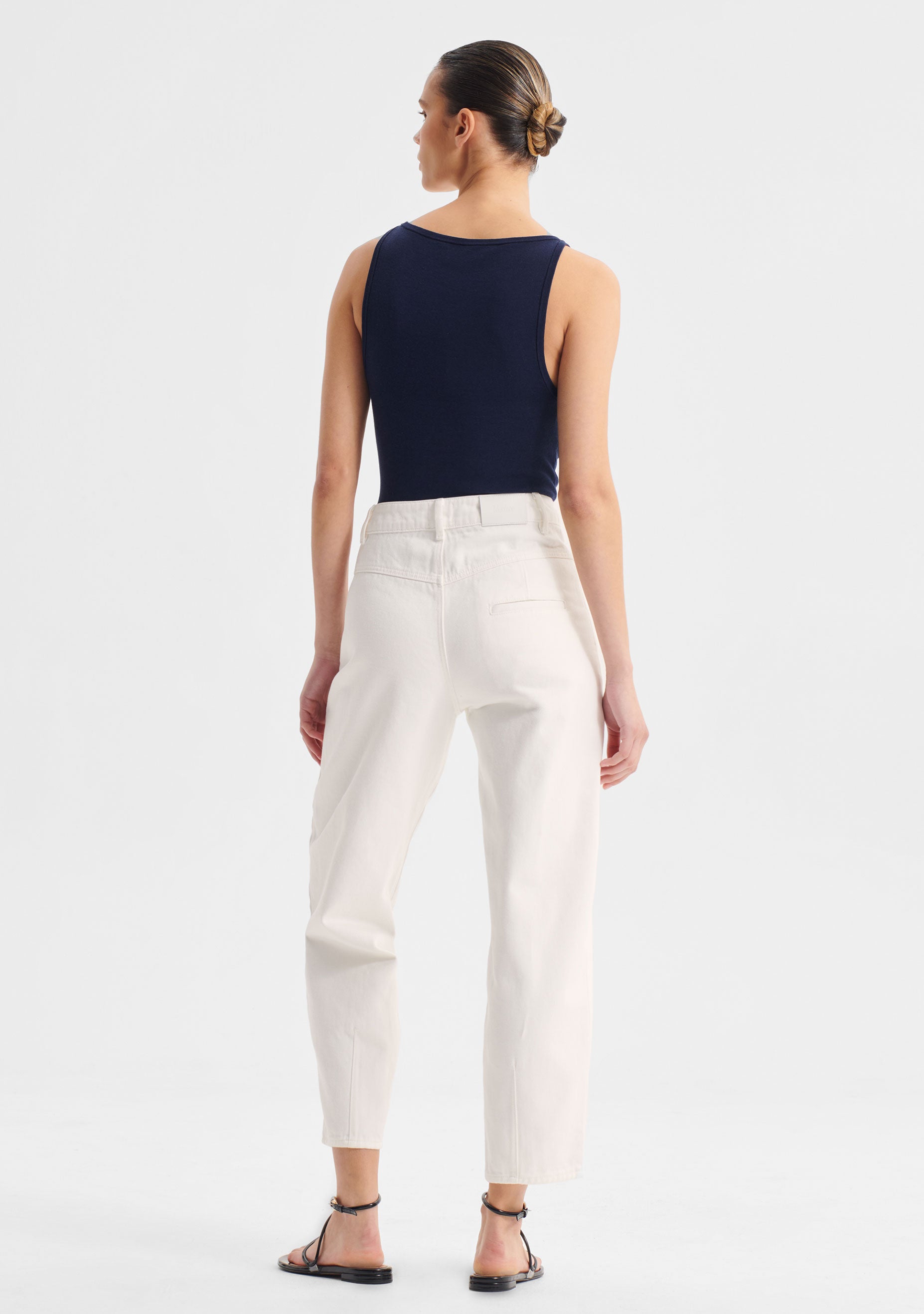 George Knit Tank Navy