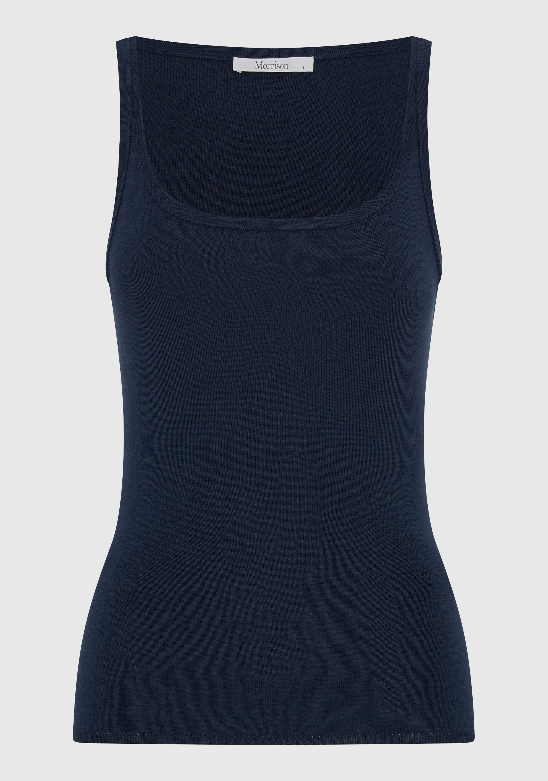 George Knit Tank Navy