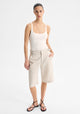 George Knit Tank White