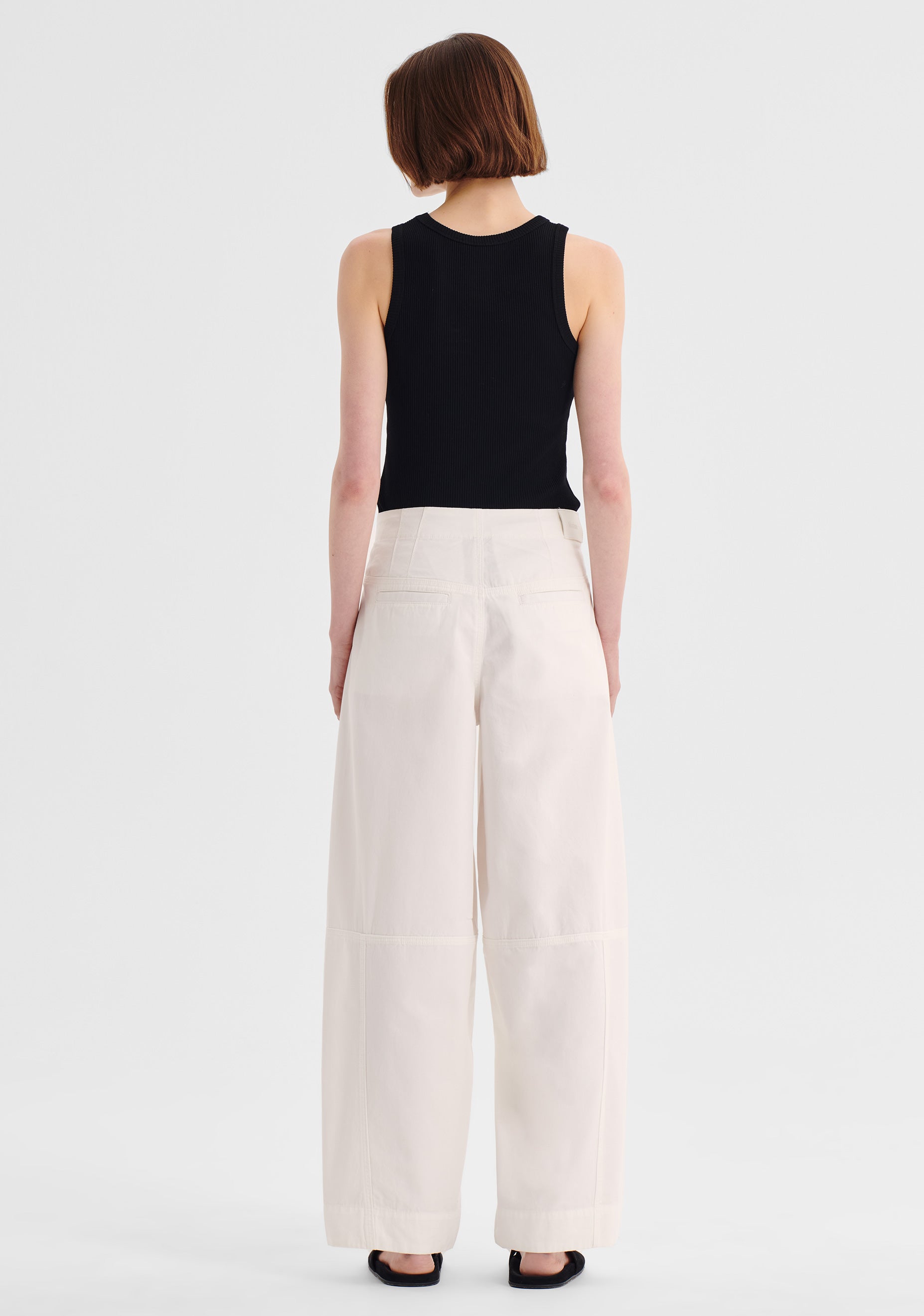 Henry Cargo Pant_White