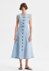 Hudson Denim Midi Dress_Blue