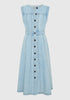 Hudson Denim Midi Dress_Blue