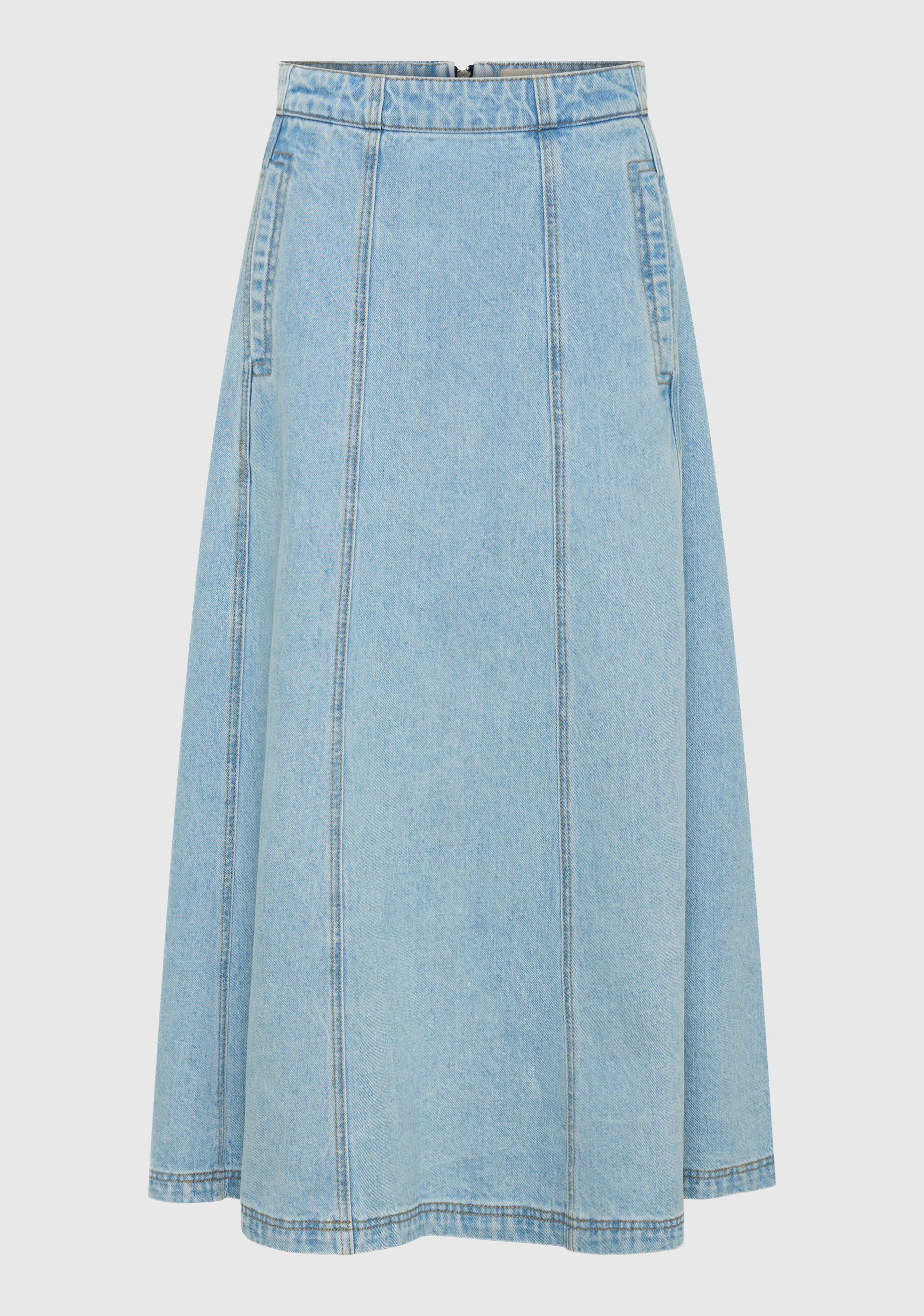 Hudson Denim Skirt_Blue