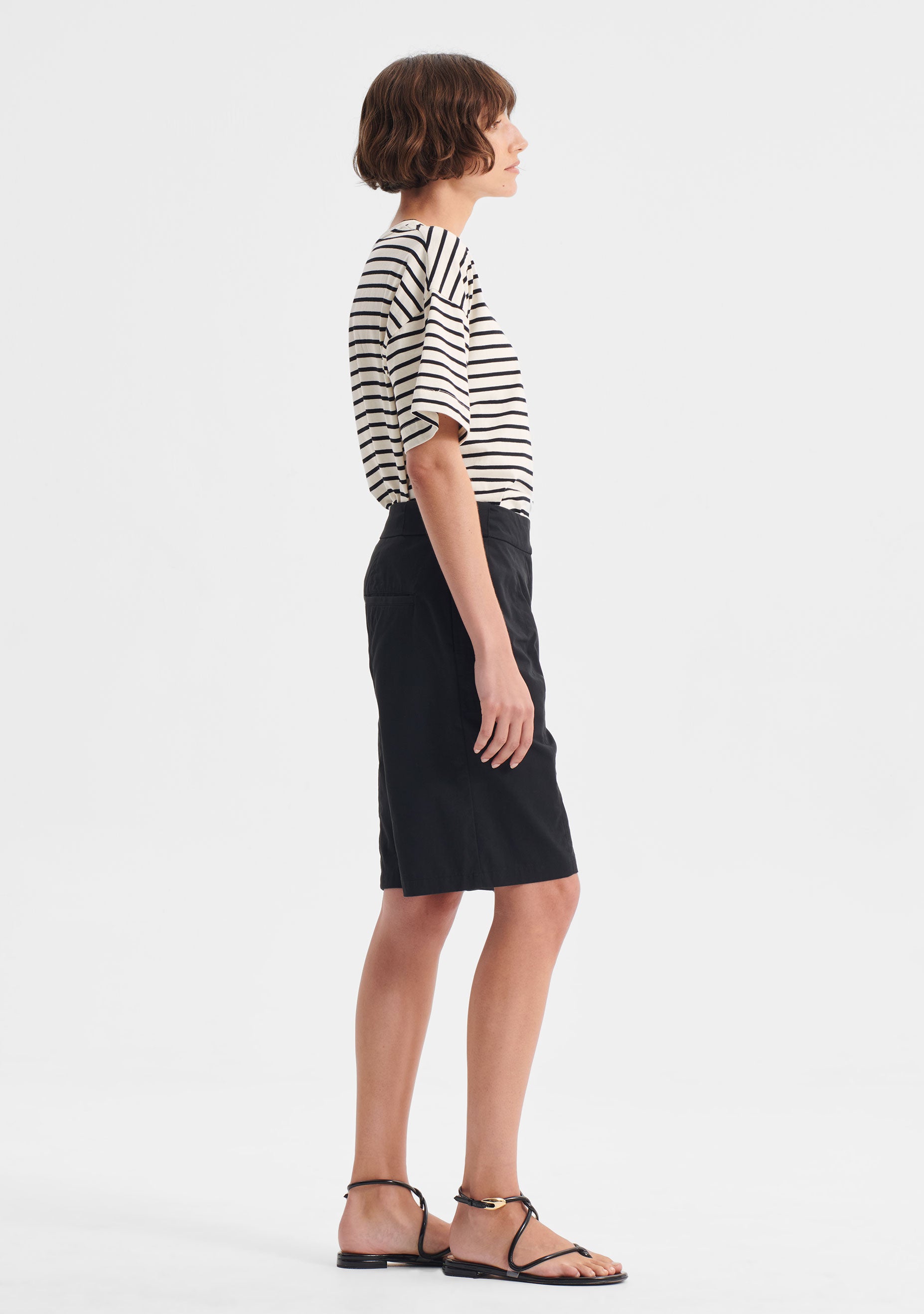 Hugo Bermuda Short_Black