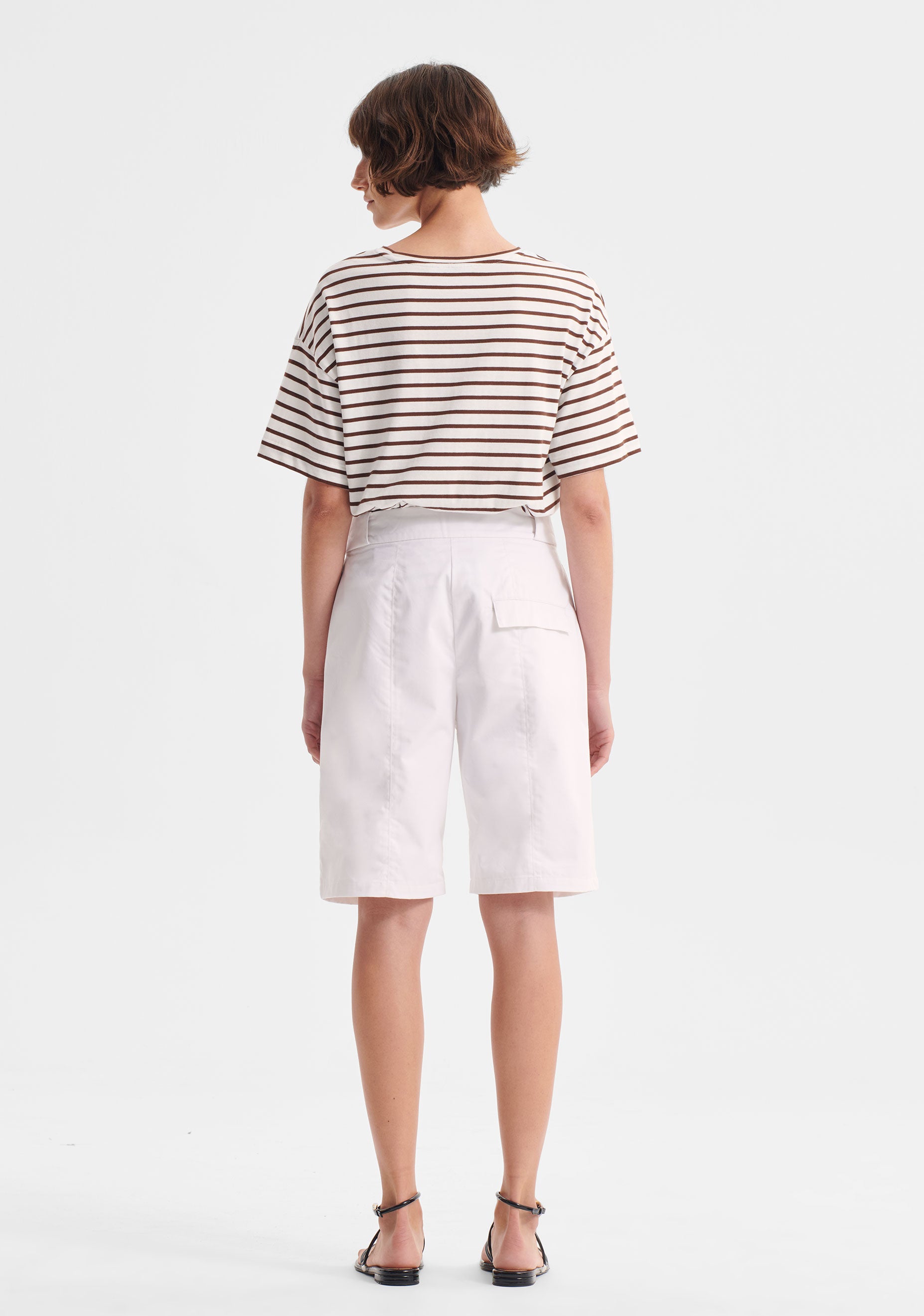 Hugo Bermuda Short_White