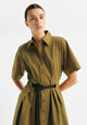 Ingrid Shirt Dress_Olive