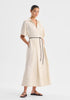 Maisey Linen Dress_Ecru