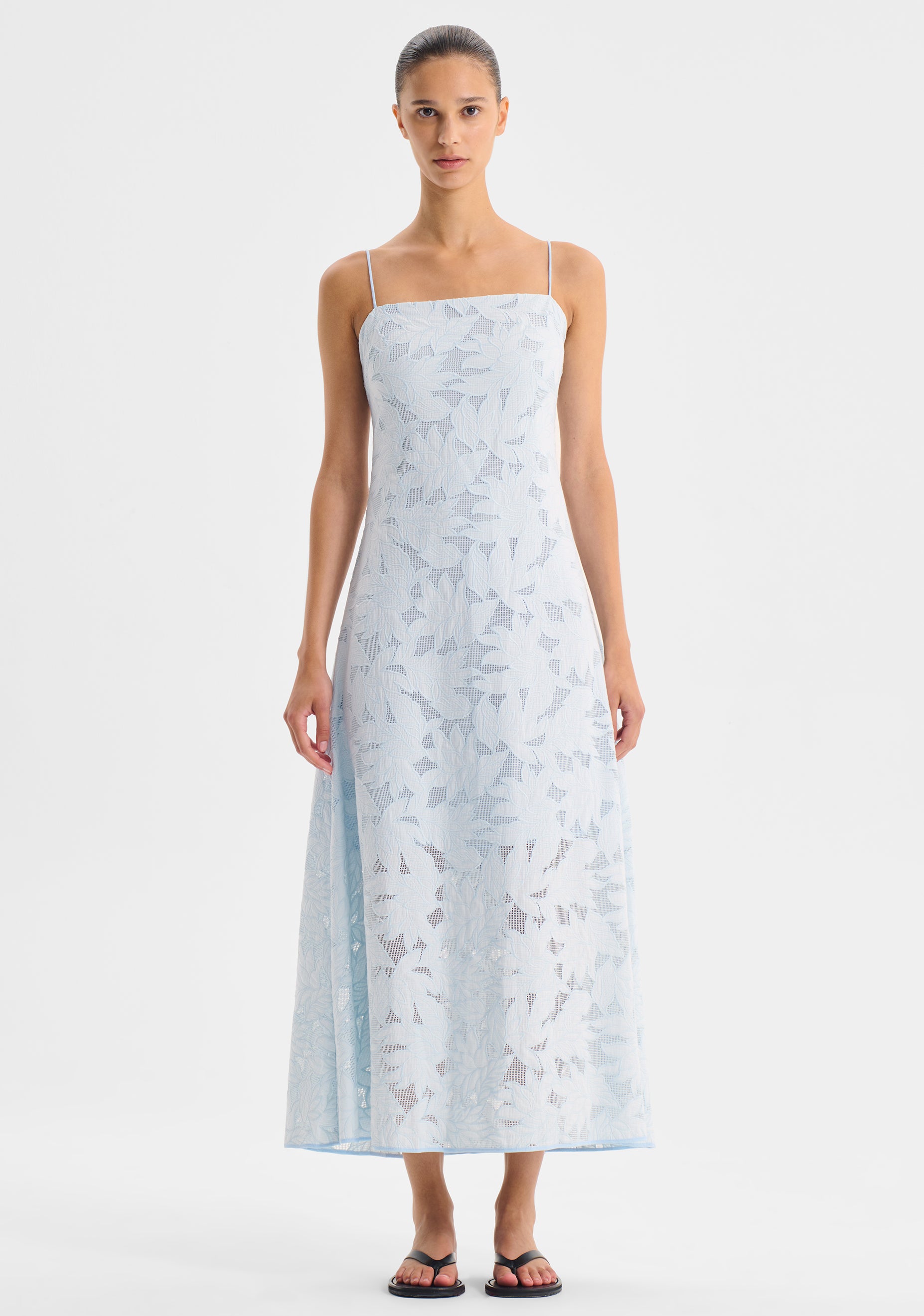 Marnie Anglaise Dress_Pale Blue