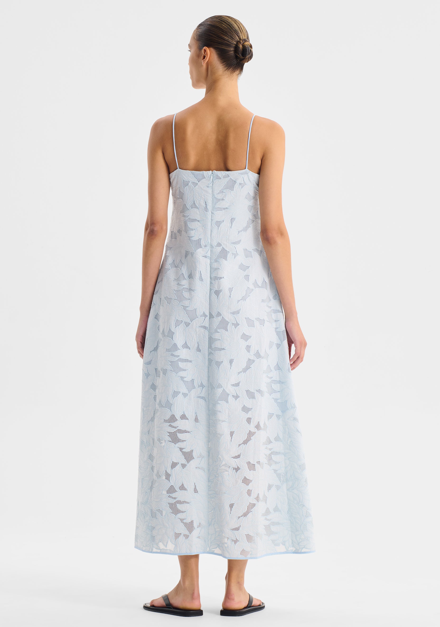 marnie blue dress Queens of Archive Marnie Floral Maxi Dress | Dutch Cobalt