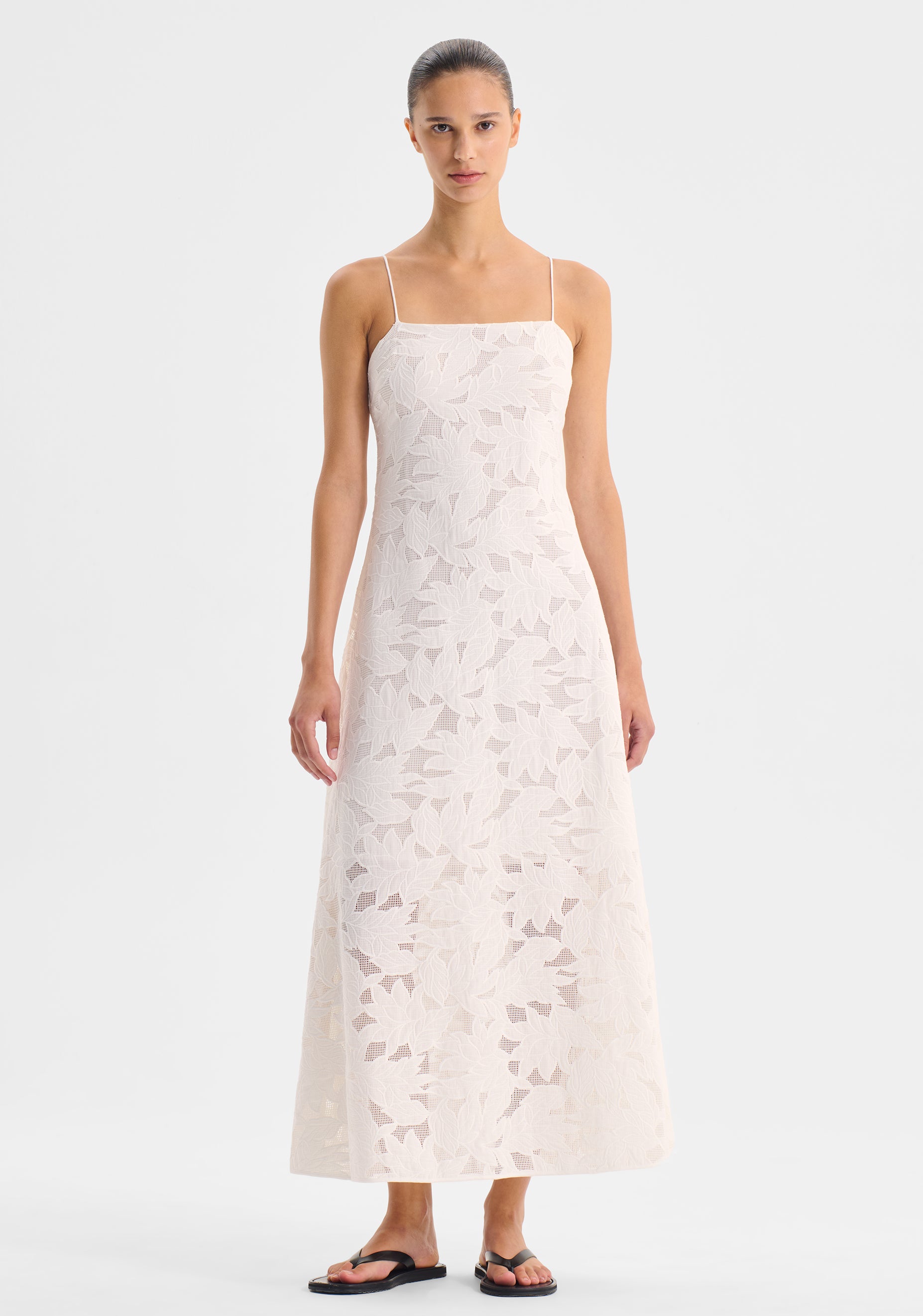 Marnie Anglaise Dress_White