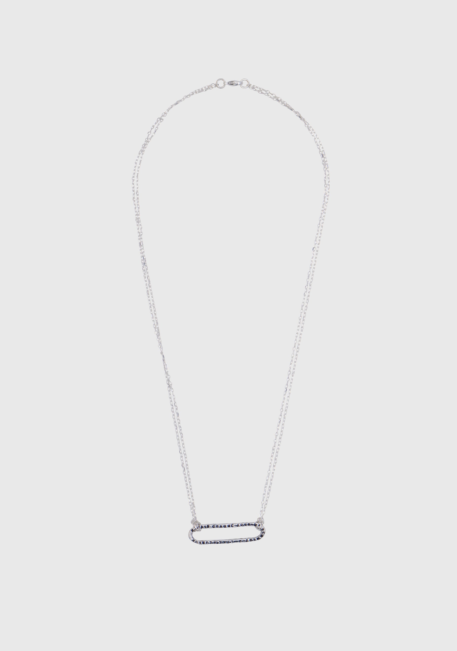Le Serment Necklace_Silver