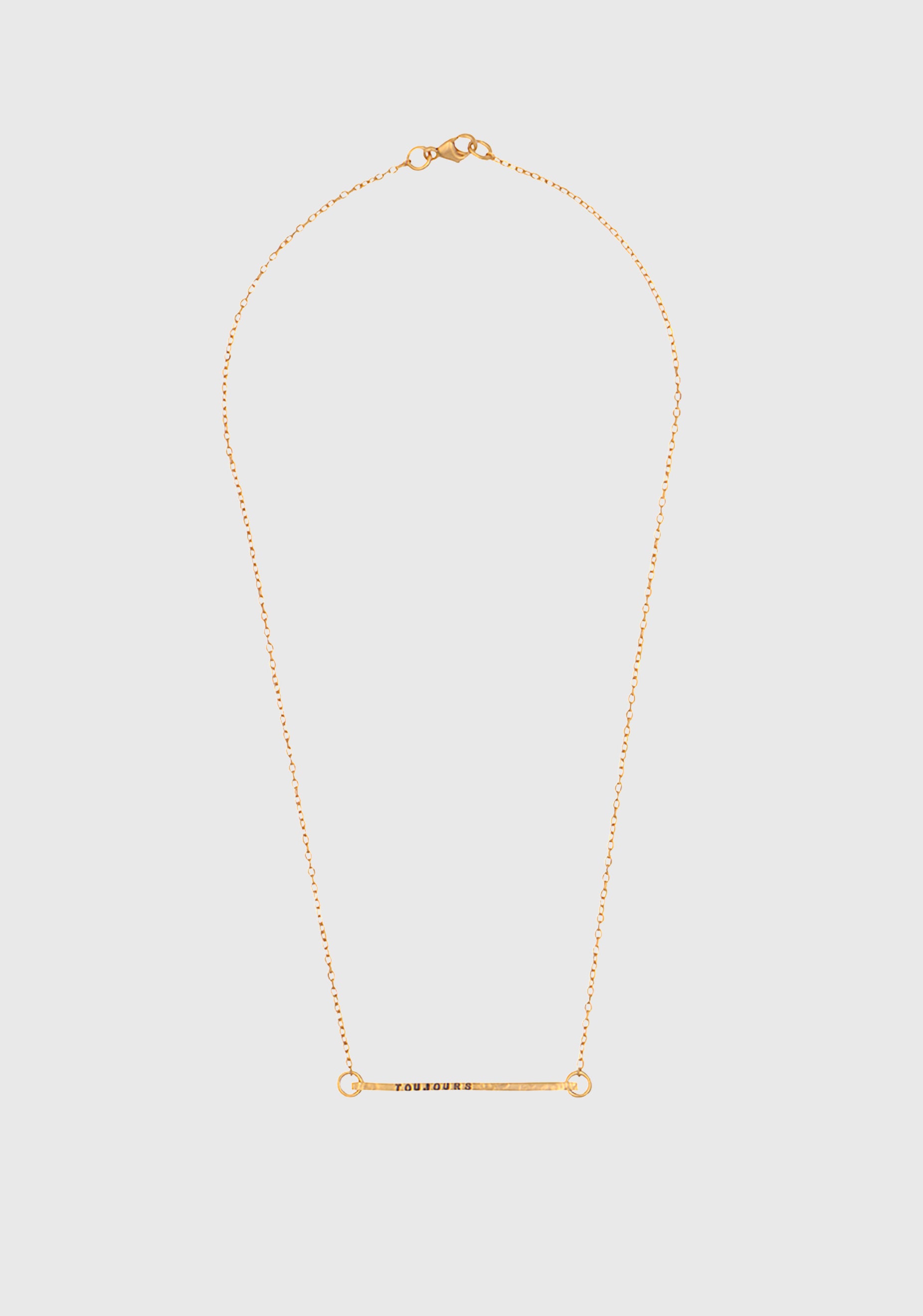 Toujours Vermeil Necklace_Gold