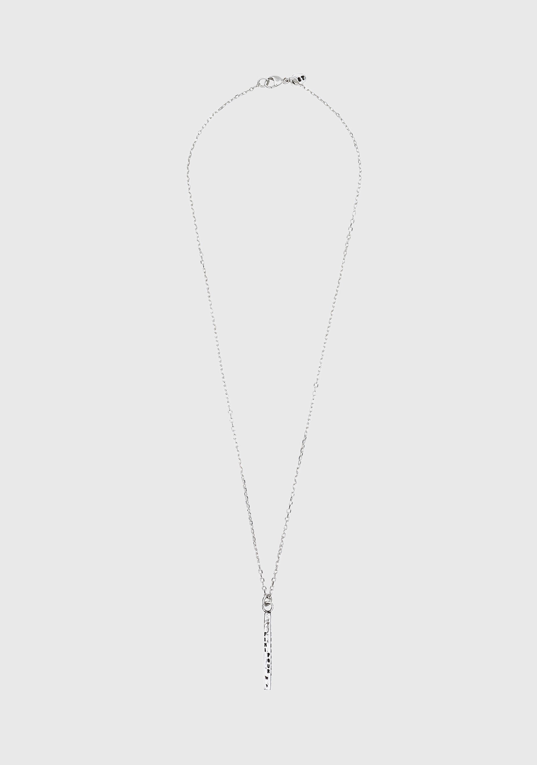 Pendentif Rien Necklace_Silver